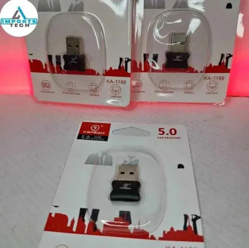 Adaptador Bluetooth USB para Computador/PC 5.0 KAPBOM KA-1188