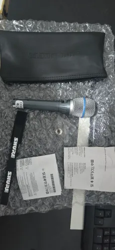 Microfone Shure Beta 87A NOVO