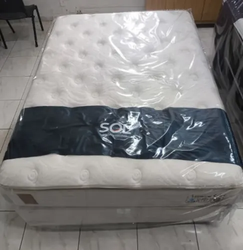 Conjunto Box de Casal 1,38x1,88x70cm DIVIDIMOS EM ATÉ 10X SEM JUROS