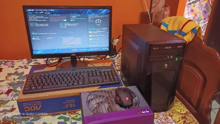 Computador PC completo Intel Core i5 DDR4 8GB RX 580 8GB