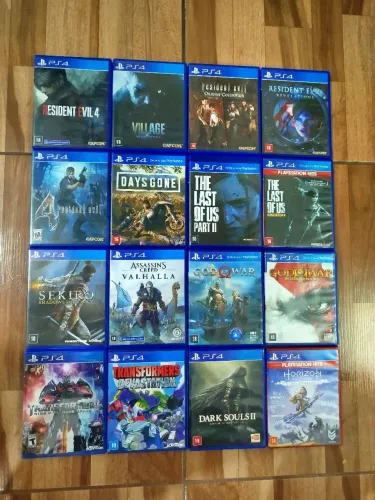 Jogos PS4 - Troco - Compro - Parcelo e Entrego 
