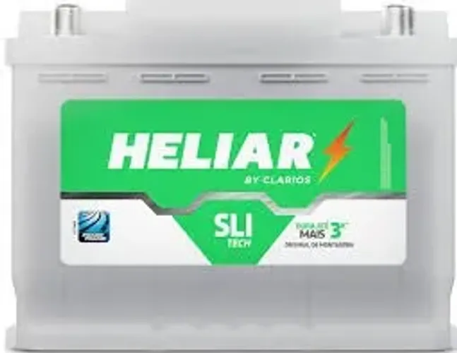 Bateria Heliar 50 Ah Etios, Kiwd, Kicks, Onix 2 Anos de Garantia!!!