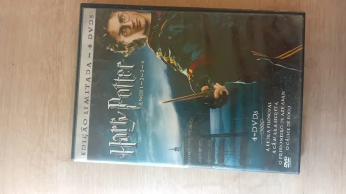 Kit DVD Harry Potter com 4 filmes - Edição Limitada