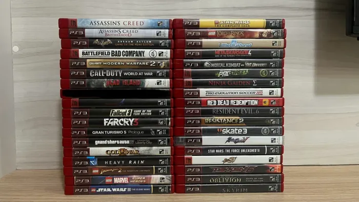 Lote de 35 Jogos PS3 - Greatest Hits