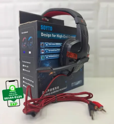 Fone Game P2 HeadSet Gamer, , entregamos - Entrego