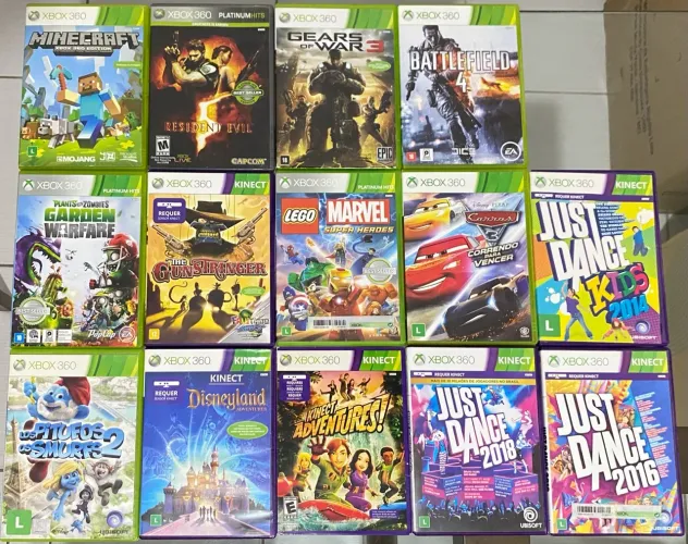 Jogos para Xbox 360 Originais - Vendidos Separadamente