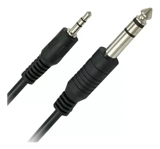 Cabo P2 P10 Estereo Profissional