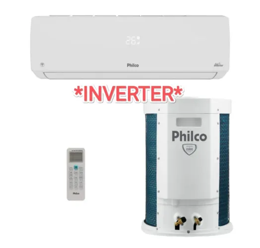 Ar Split Philco Inverter 30.000 BTUs+ Novo + nota + Garantia+ Cartão 12x!!
