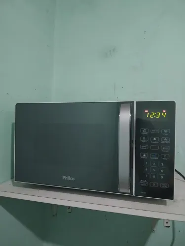 microonda philco espelhado funcionando perfeitamente bem conservado 