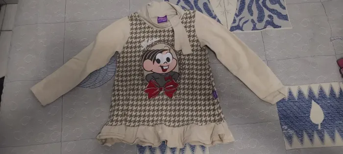Blusa infantil Turma da Mônica Brandili