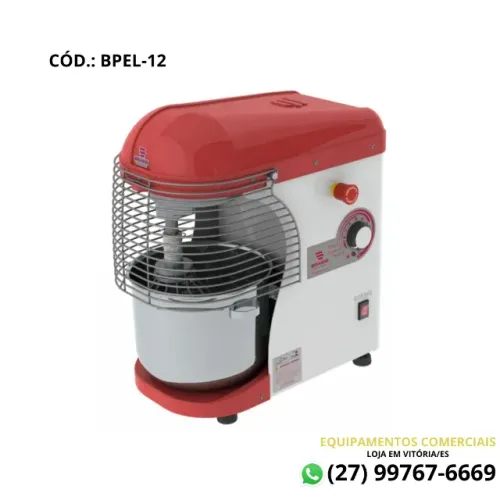 Batedeira Planetária Eletrônica 12 Litros Bpel-12 Braesi