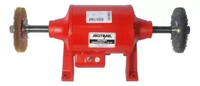 POLITRIZ DE BANCADA INDUSTRIAL MOTOMIL 1HP 220V