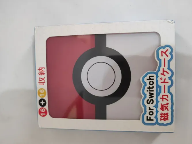 Estojo para Cartuchos  de jogos Nintendo Swith Pokemon 