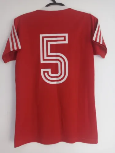 Camisa Bayern Munich Mundial Clubes 1976 #5 Beckenbauer Jogo Certificada