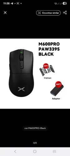 [NOVO] Mouse Gamer Delux M600 Pro Branco