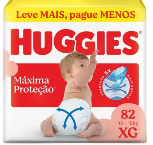 Fralda descartável huggies supreme care