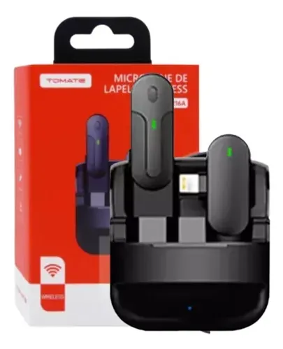 Microfone de lapela Wireless Lighthing MT-2216A
