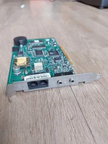 Placa Fax Modem Antiga da USRobotics interface ISA PCs 486 