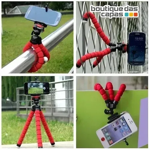 Tripé de Alta Flexibilidade 16cm para Celular gopro camera