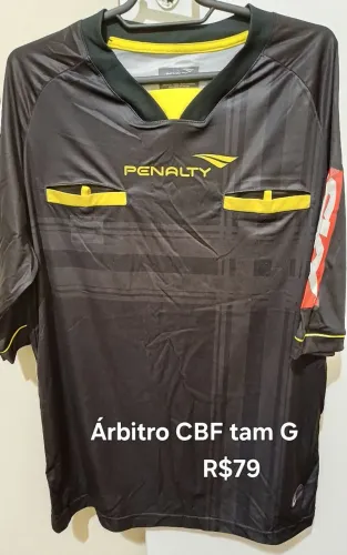 Camisa arbitragem CBF Penalty tam G 