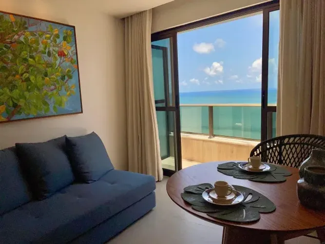 Apartamento de Luxo 1 quarto Beira Mar de Boa Viagem