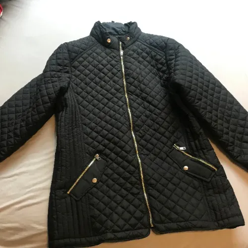 Casacao estofado - preto - tam G2 - feminino