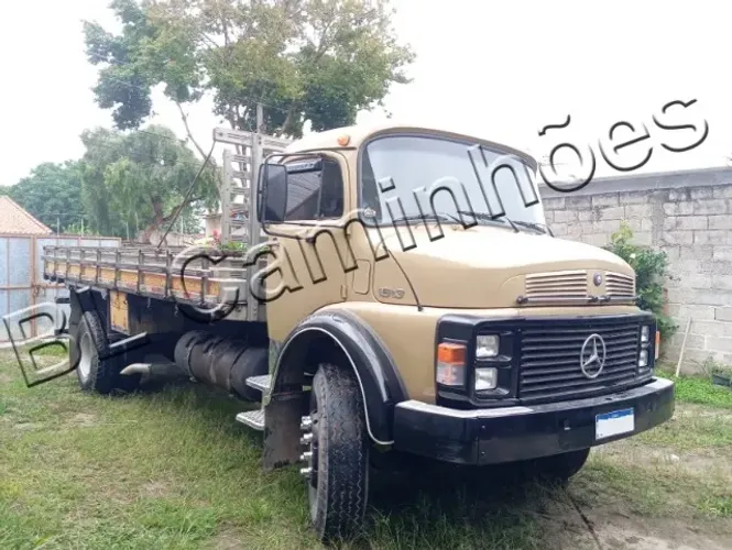 MB 1513, ano 1980, Carroceria de madeira , Impecavel 