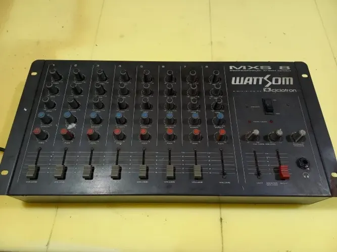 Mesa de Som Wattsom MXS- 8 Canais