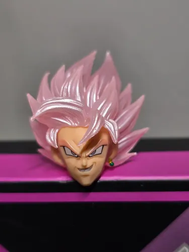 Dragon ball super Kit Head Goku black DL custom nova
