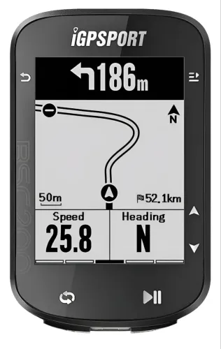 Igpsport Bsc200 Ciclocomputador Tela Lcd De 2.5  Cor Preto