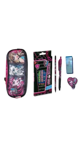 Kit material escolar Monster high 