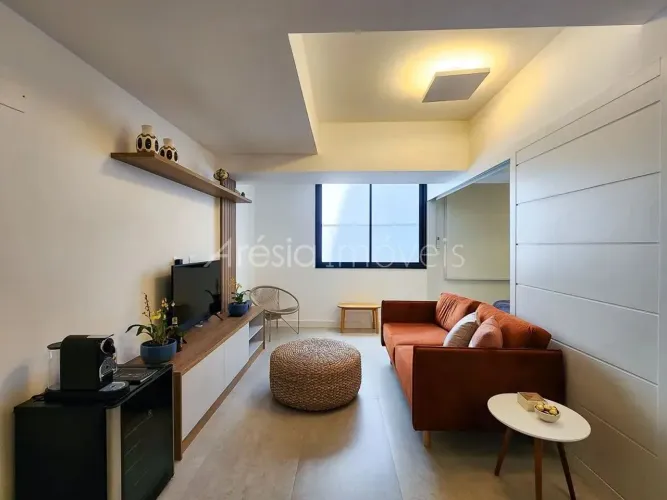 Apartamento com 1 dormitório para alugar, 45 m² por R$ 4.957,58/mês - Jardim Botânico - Ri