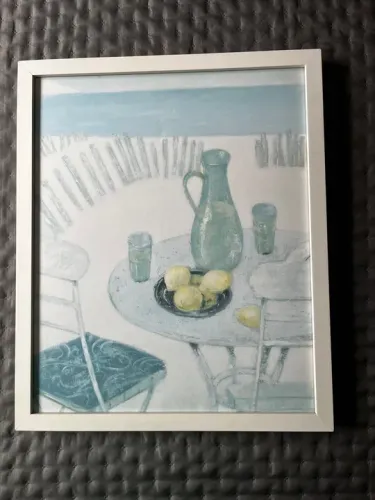 Quadro Arte Própria Decorativo Paisagem com Limões