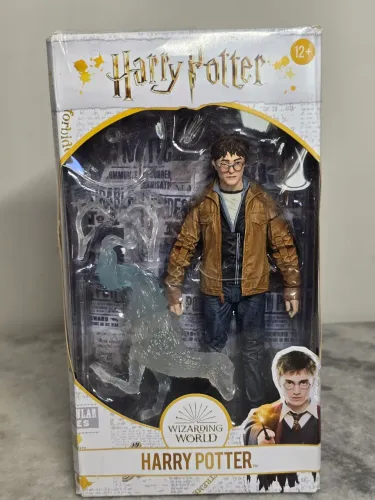 Harry potter mcfarlane 18cm original lacrado com patrono