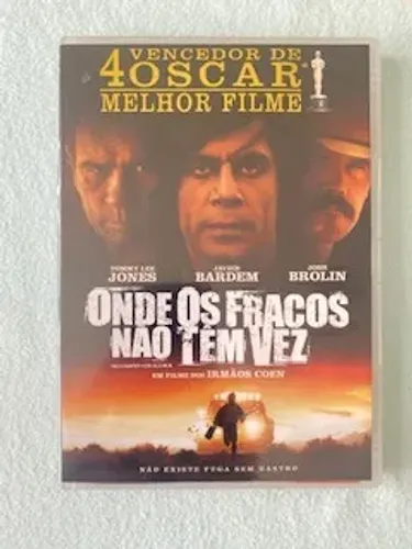 DVD Onde Os Fracos Não Tem Vez (Com Tommy Lee Jones-2007)Vencedor 4 Oscars