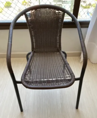 Cadeiras de junco