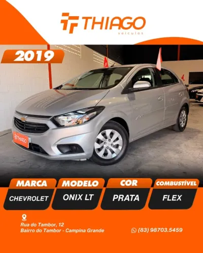 Chevrolet Onix Hatch LT 1.0 8V Flex Mec. 4P 2019