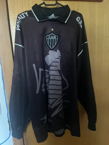 Camisa Atlético - MG - Goleiro - Preta - 1999