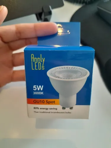 Kit 5 Lâmpadas GU10 Dicroica