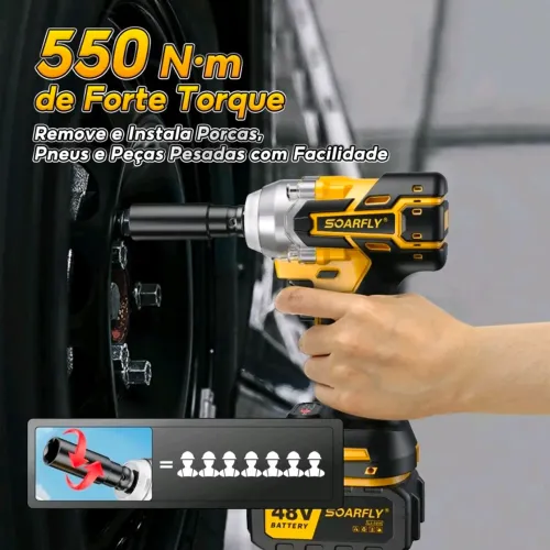 Chave de Impacto Profissional 48v