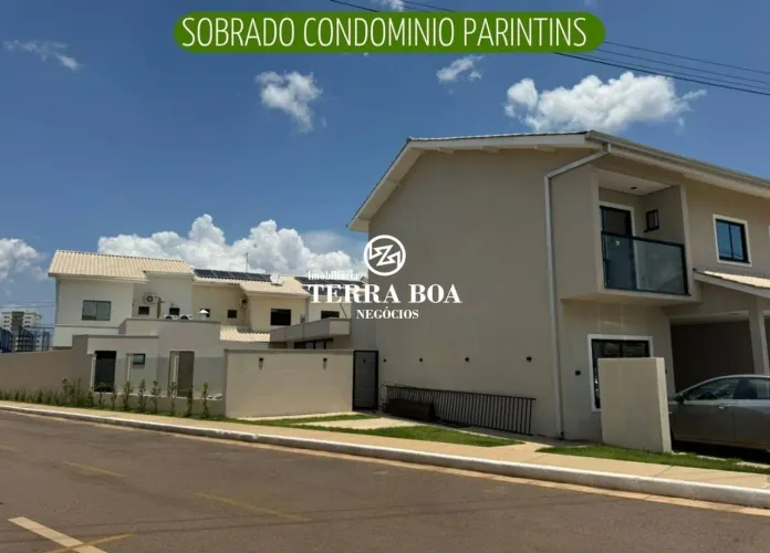 Sobrado Condomínio Parintins - 4 suites - 241m² construída