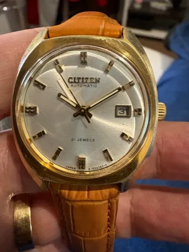 CITIZEN AUTOMATIC 21 JEWELS - VINTAGE JAPONÊS - ANO ESTIMADO 1971