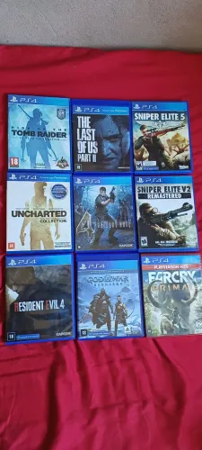 Jogos de ps4 