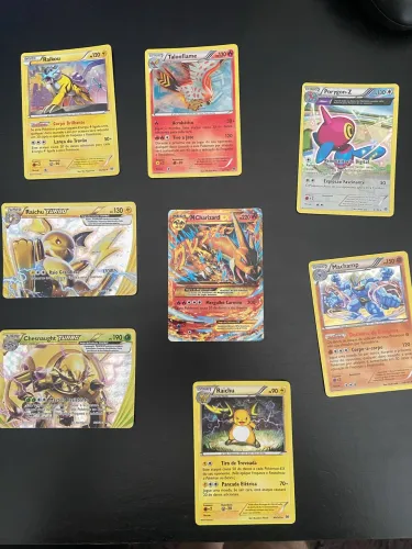 M Charizard EX Secreto 107/106+ Lote Cartas Pokémon Clássicas XY