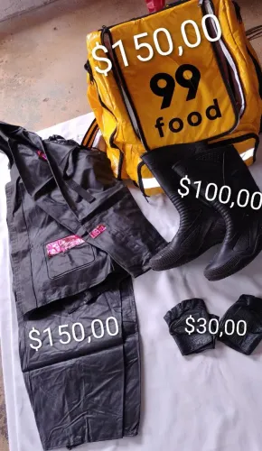 Bag 99 food (Kit chuva para motoqueiro)