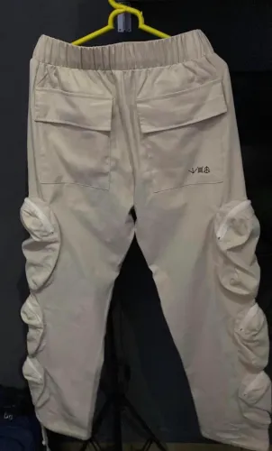 Calça cargo Bege Travis Scott 