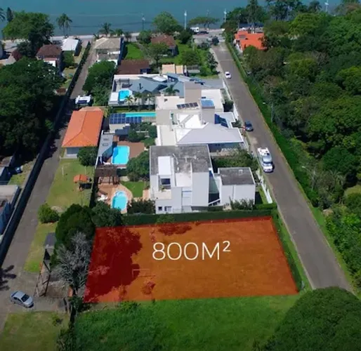 Terreno à venda, 800 m² por R$ 2.300.000,00 - Cacupé - Florianópolis/SC