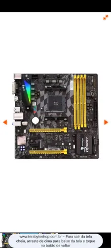 Placa mãe AM4 b350 GTX racing 