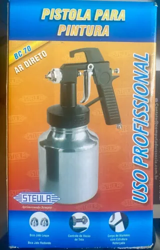 Pistola de pintura ar direto