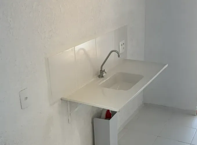 Balcão Pia Cozinha Fibra 120 x 55
